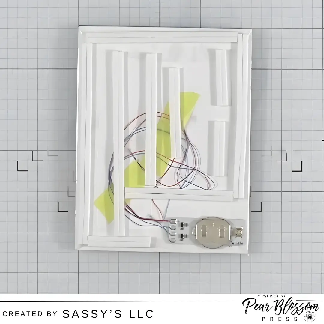 Beaming with Love, Light-up Shaker

This card has a little bit of everything — shaking sequins, twinkling lights, and a stenciled acetate panel that shimmers with love. I reached for my absolute favorite light-up element, the Pear Blossom Press Twinkle Light, and honestly it never gets old. Three different lights twinkle on and off lighting up this flashlight beam, and it just makes me so happy. Any time I get to make a double interactive card, it's a good day! The beam itself was stenciled on with Pearl Hero Paste mixed with a little Lindy's Magical's mica powders....

https://pearblossompress.com/beaming-with-love-light-up-shaker/?utm_source=instagram-business&utm_medium=jetpack_social