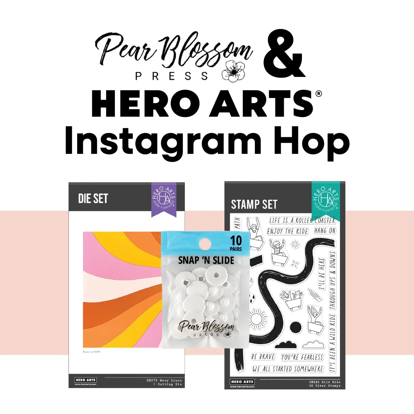It’s Not Too Late… Want to Win a $25 Gift Voucher?

˗ˏˋ ★ ˎˊ˗ Join in the FUN! ˗ˏˋ ★ ˎˊ˗ And maybe win a $25 GIFT VOUCHER from either Hero Arts or Pear Blossom Press! We joined forces with designers from the Hero Arts team to share some fun projects featuring the new Hero Arts "What a Ride" collection and Pear Blossom Press! The Snap 'n Spins (formerly Snap 'n Slides) are just a perfect pairing with this collection! 🎁 GIVEAWAY TIME! 🎁We’re hosting a super exciting giveaway! Each company is giving away a $25 gift voucher through our YouTube video hop....

https://pearblossompress.com/its-not-too-late-want-to-win-a-25-gift-voucher/?utm_source=instagram-business&utm_medium=jetpack_social