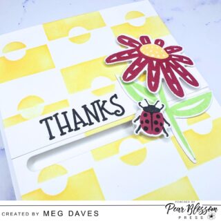 How long has it been since you've made a spinner card? 

For me, it's been a while. 

Pear Blossom Press makes these so much easier with their Snap 'N Spins! 

Check out the blog at pearblossompress.com for all the info with the video showing you how to make this adorable card!