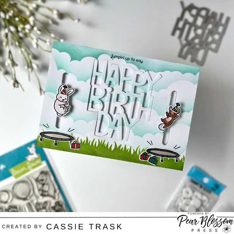 We just love how fun and interactive this card is from @cassietcards that shows off not one, but TWO of our Spin 'n Slides!  What a fun way to say Happy Birthday! 

You can check out how she did it by clicking the link in our bio.

#pearblossompress #interactivecards #lawnfawn