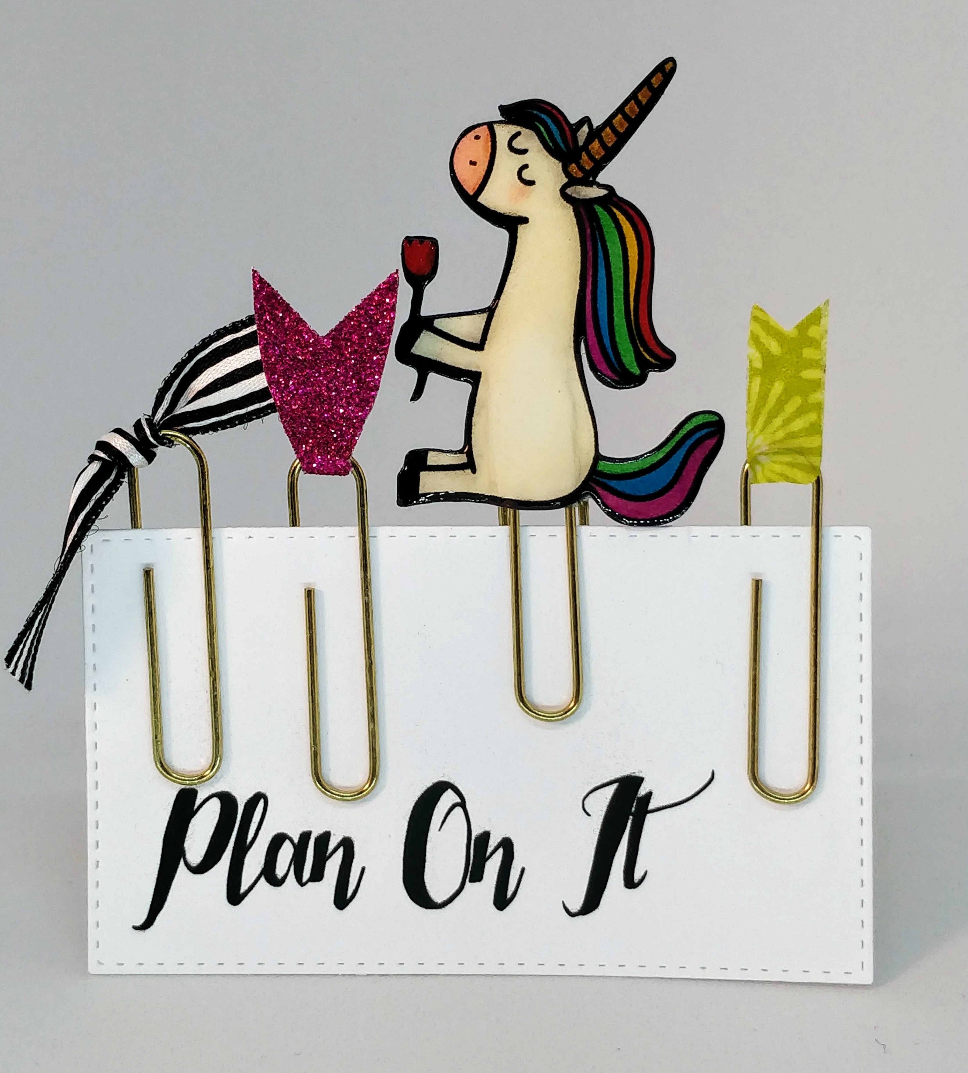 Unicorn Planner Clips