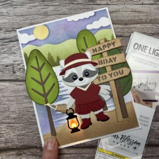 ✨Light up✨ Outdoor Birthday card

Hello, Cheryl here (aka ArtsyIslandGirl ) sharing a ✨Light up✨ Outdoor Birthday card using Pear Blossom Press One light. The one light is SO easy to create with and is such a fun way to add an interactive element to cards and create "Wow" factor for the recipient! Ad The card is started by stencilling the background scene using the Lakeside Memories layering stencil set with a variety of Distress inks. Stickles are addes in areas on the water for a touch of sparkle. The die cuts from the Trailside Trio, Camp Days and Trails end dies are assembled using liquie glue to help position....

https://pearblossompress.com/light-up-outdoor-birthday-card/?utm_source=instagram-business&utm_medium=jetpack_social