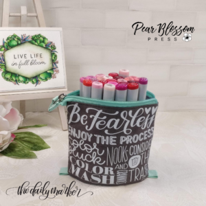 Collapsible Marker Bag Pear Blossom Press The Daily Marker Kathy Racoosin