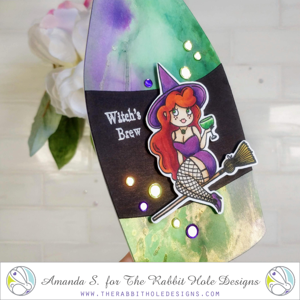 The Rabbit Hole Designs Witch's Brew Bottle Slimline