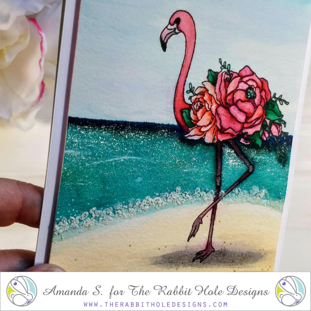 Botanical Flamingo The Rabbit Hole Designs Pear Blossom Press