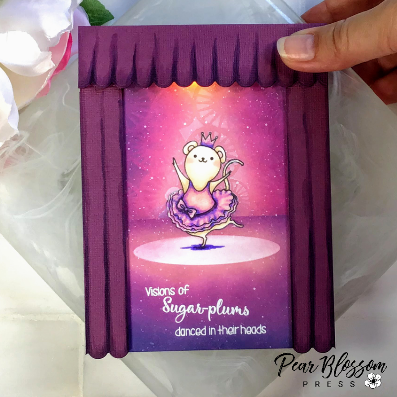 Sugar Plum Fairy Light-up Card