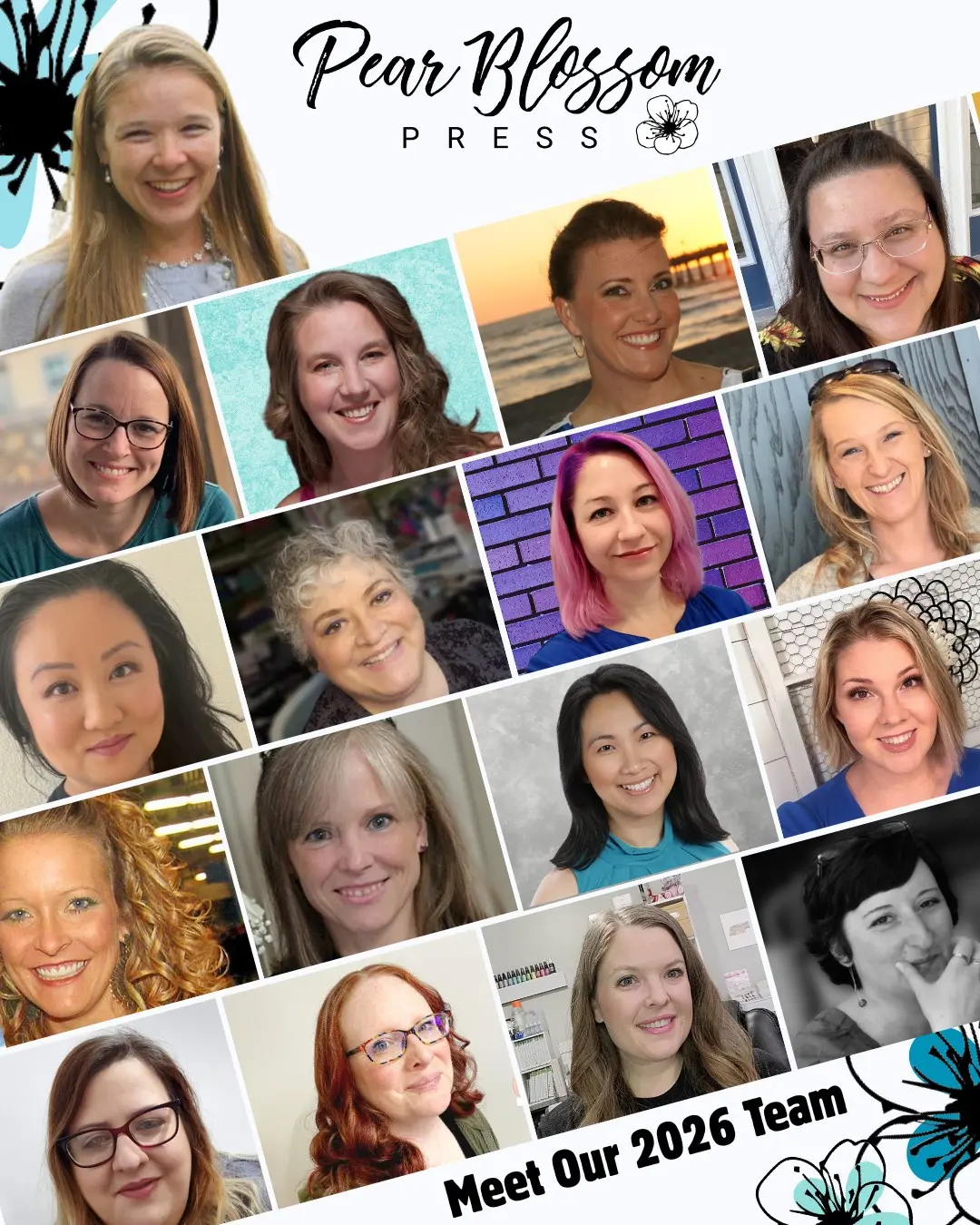 ✨ Meet the Pear Blossom Press 2026 Design Team! ✨

These talented designers will be bringing the magic with light-up & interactive cards—packed with inspiration, tips, and creative ideas. Whether you’re just getting started or a longtime fan, get ready to be inspired and create right along with us! 💡✂️

Follow these amazing designers so you get notifications whenever they share their beautiful projects!

Cassie - @cassietcards
Cheryl - @artsy.island.girl
Debbie - @debbiejscraftingcorner
Irene - @artemismade1
Jeannie - @insideoutjeans
Jenn - @journeycoachjenn
Jessie - @chevy.scott
Kelly - @Kellytaylorcards
Larissa - @larissaheskettdesigns
Lauren - @laurenllz
Linh - @lvhandcrafted'
Meg - @iteachstamping
Natasha - @handmadebytasha13
Sara - @sara.scraps
Sara Lihz - @SassysLLC
Sylvie - @kaliscards