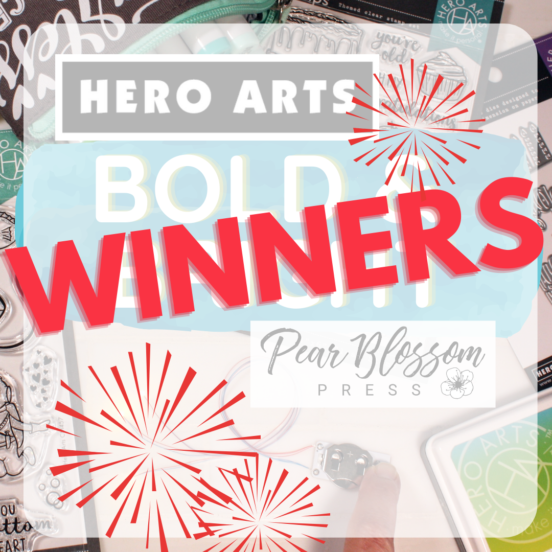 Bold & Bright with Hero Arts WINNERS!