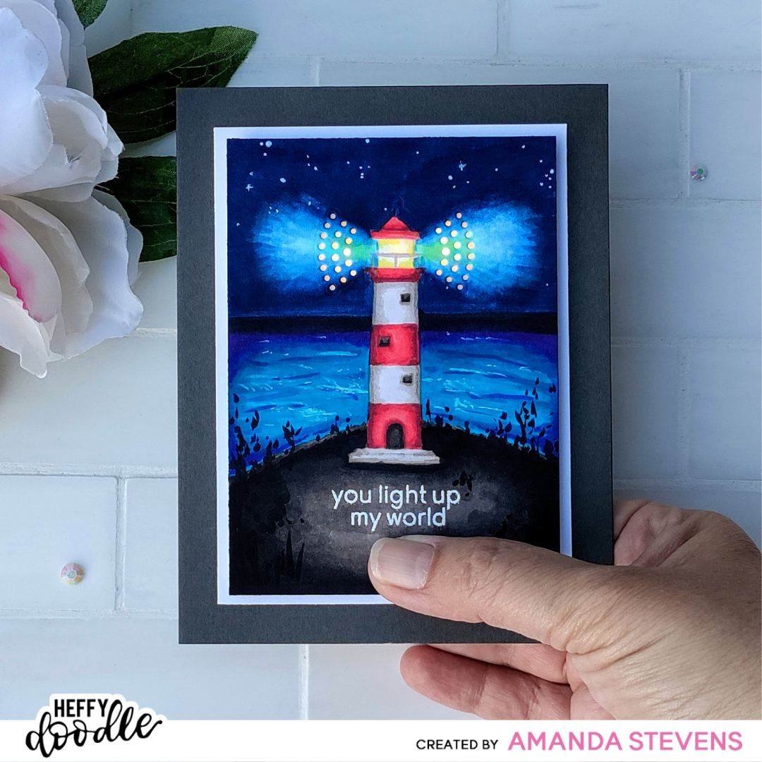 Lighthouse Card That Really Lights Up
