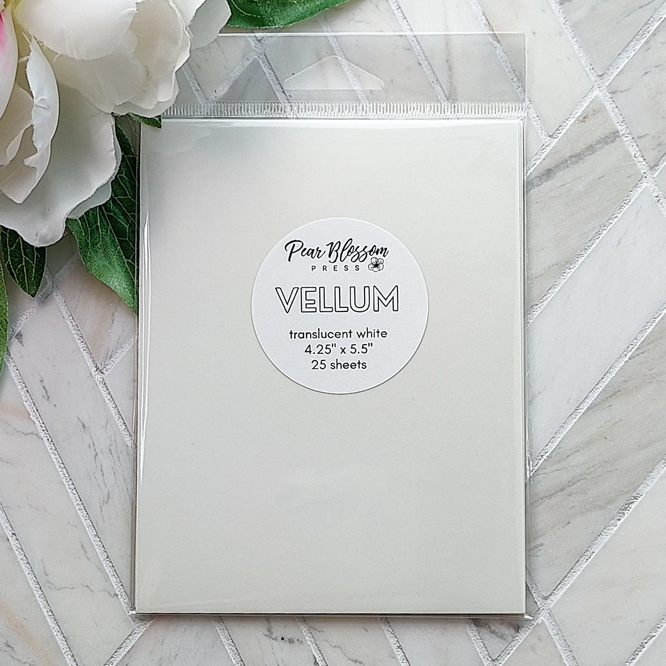 A2 Vellum – White (25 pack)