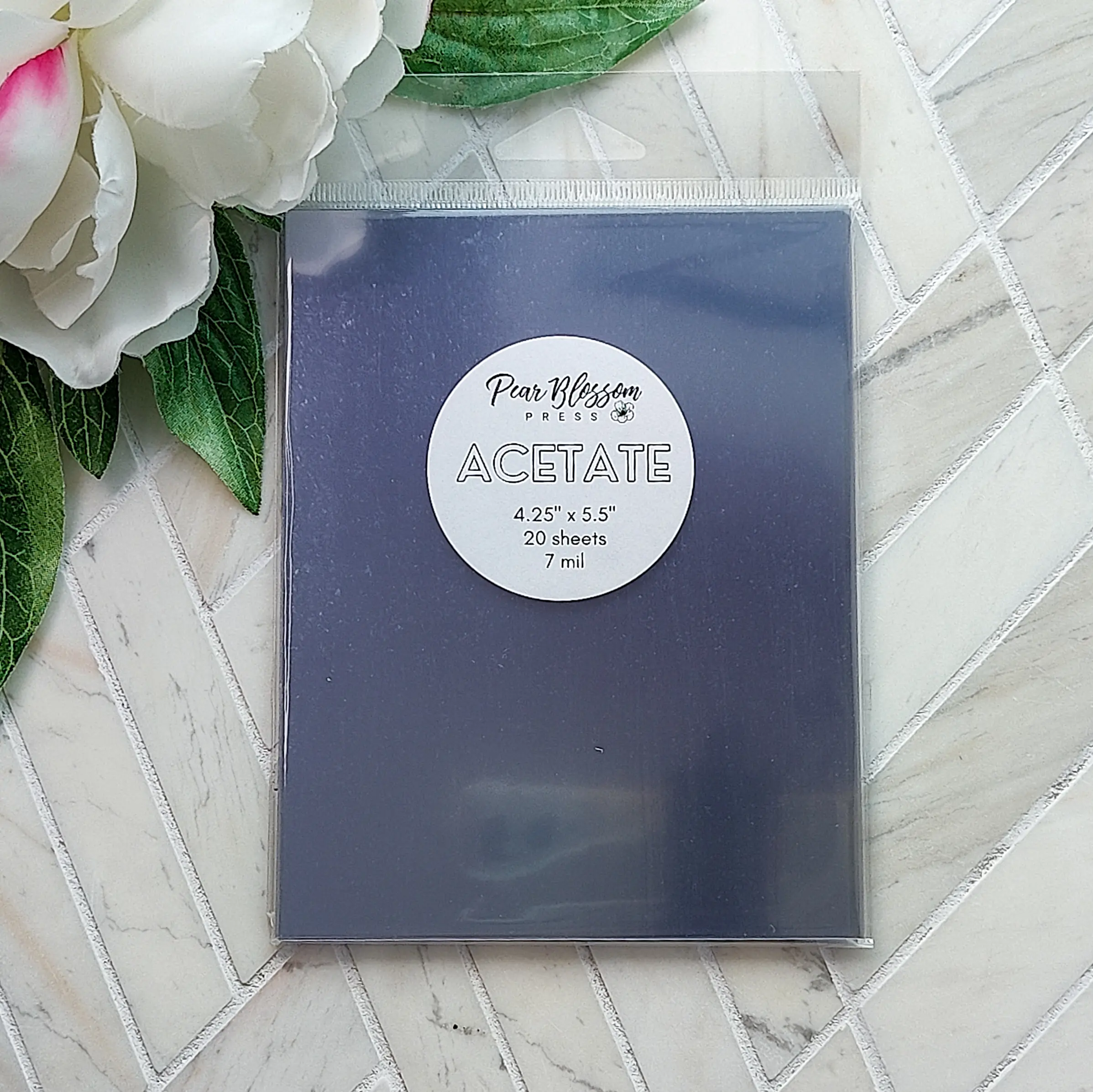 A2 Acetate Sheets – Clear (20 pack)