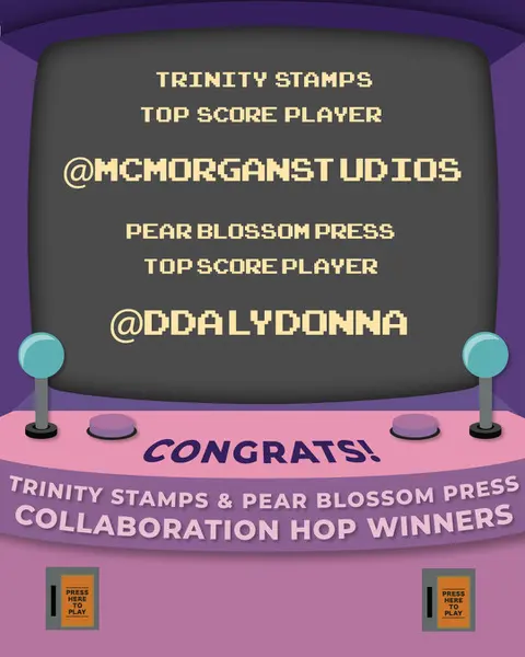 Congrats to or Hop winners! @ddalydonna  you won a gift voucher to the Pear Blossom Press! To claim your prize, please email designteam[at]pearblossompress[dot]com before May 25th. 

Thank you to all who supported our collaboration hop with @trinitystampsllc 

#pearblossompress #cardmaking #supportsmallbusinessowners