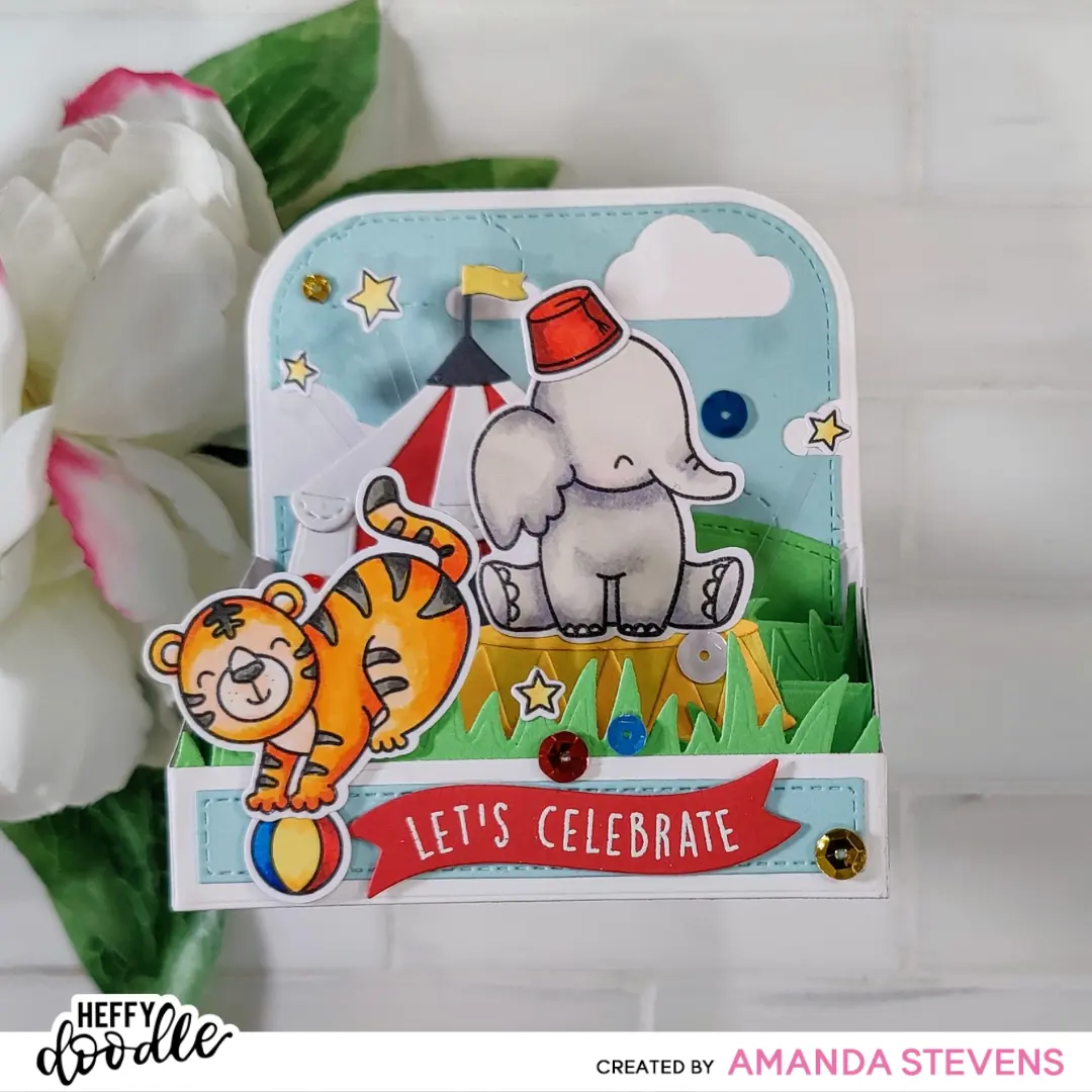 Circus Box Card