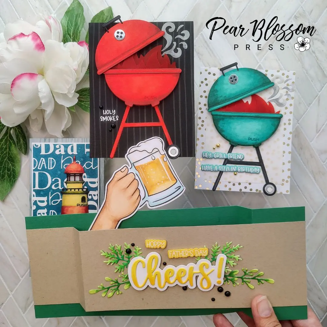 Masculine Cards with Trinity Stamps