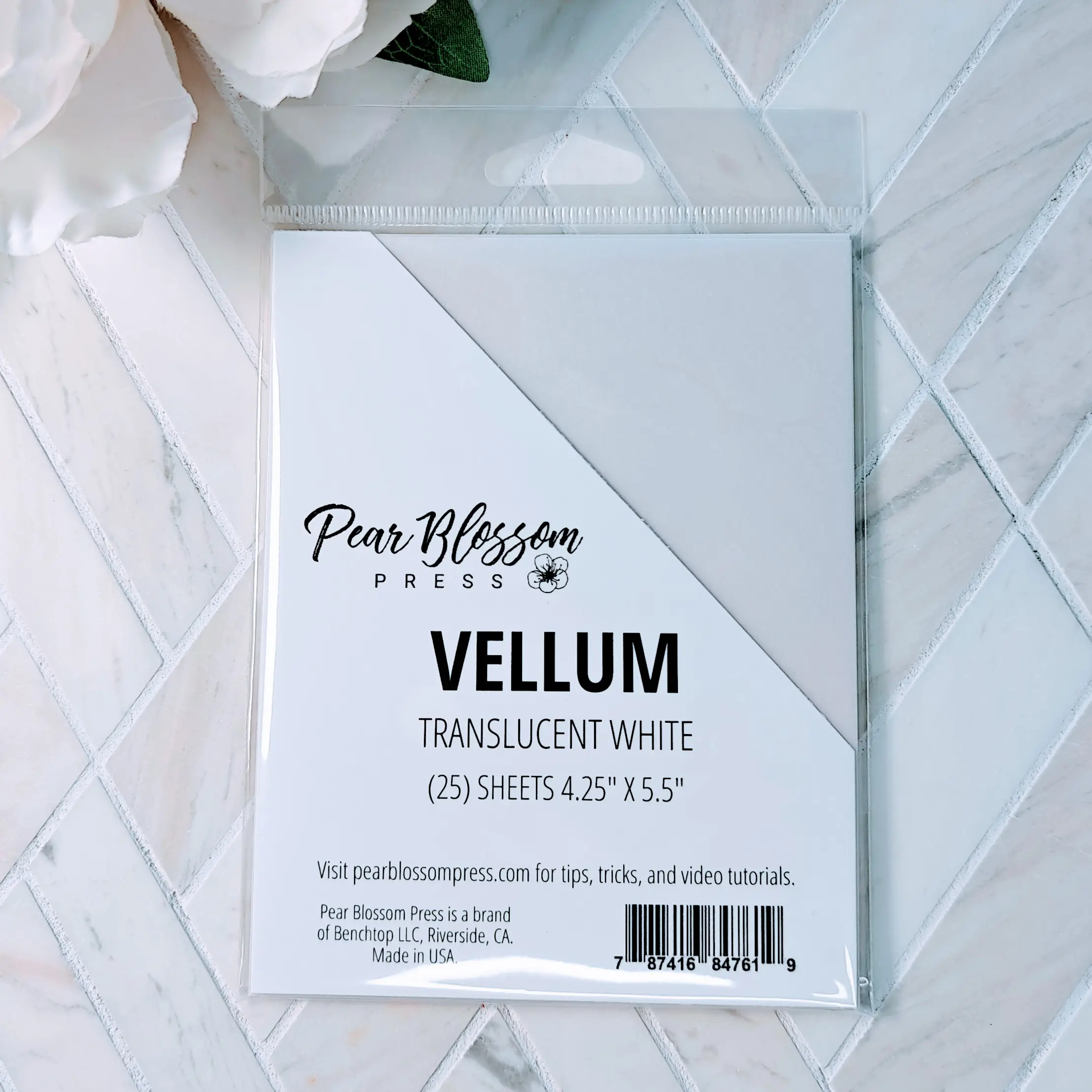 A2 Vellum – White (25 pack)