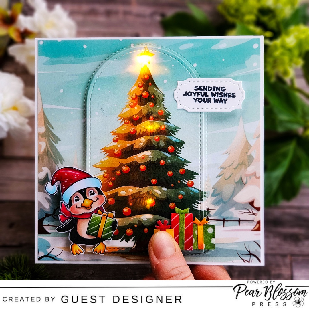 Light Up the Christmas Tree with Guest Designer Sandra