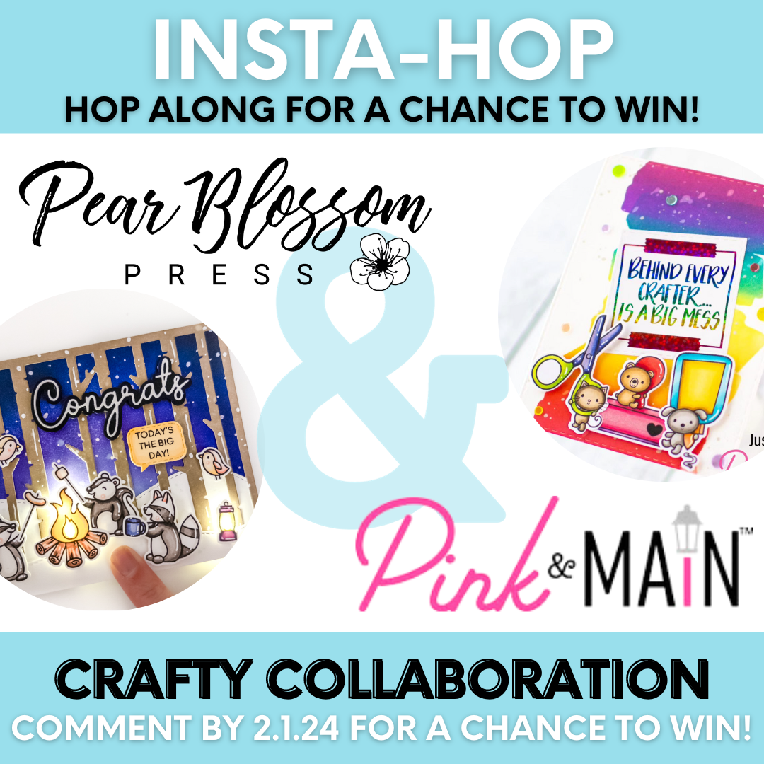 Pear Blossom Press and Pink & Main Collaboration Insta-Hop!