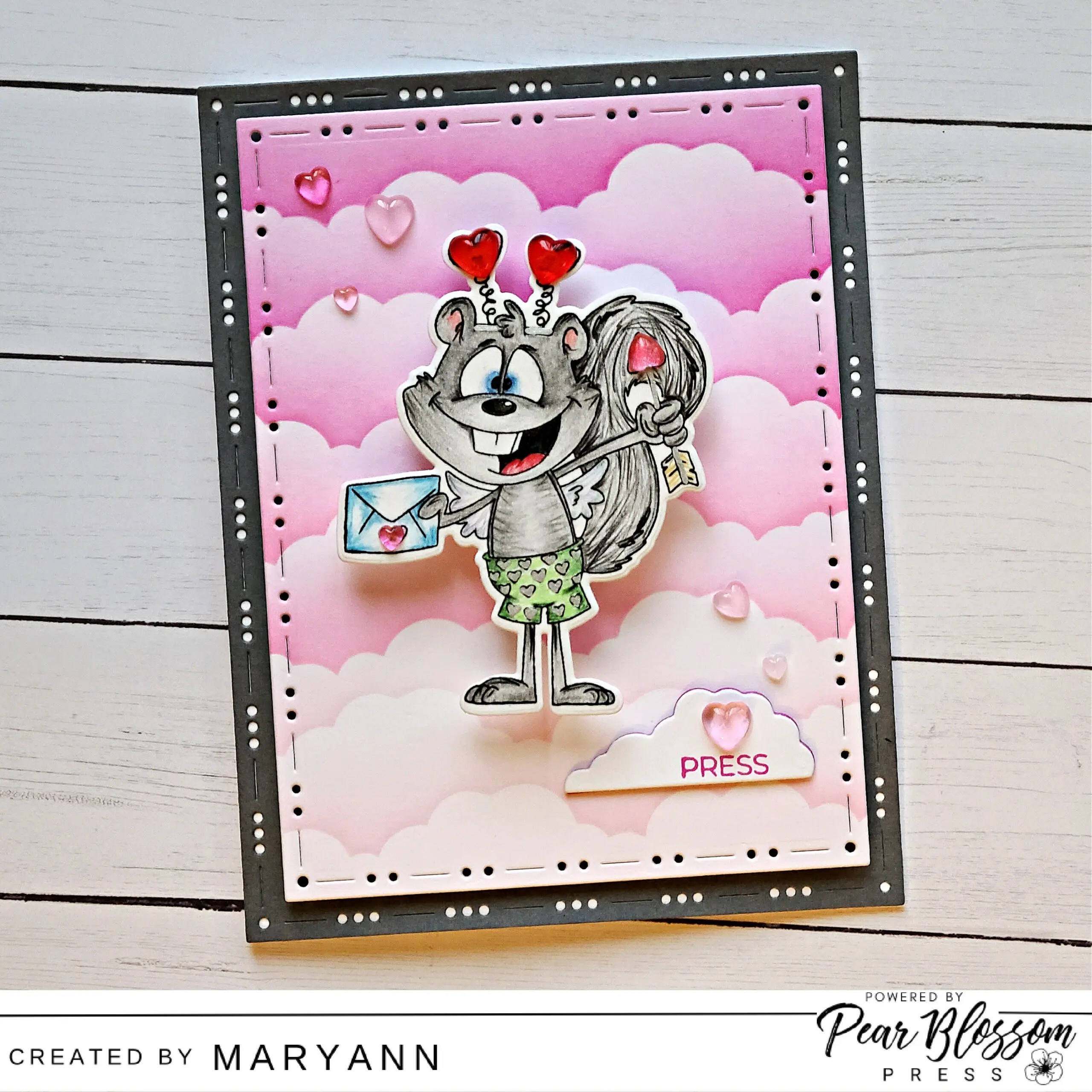 Cupid Clarence wobbles his way into Valentines day