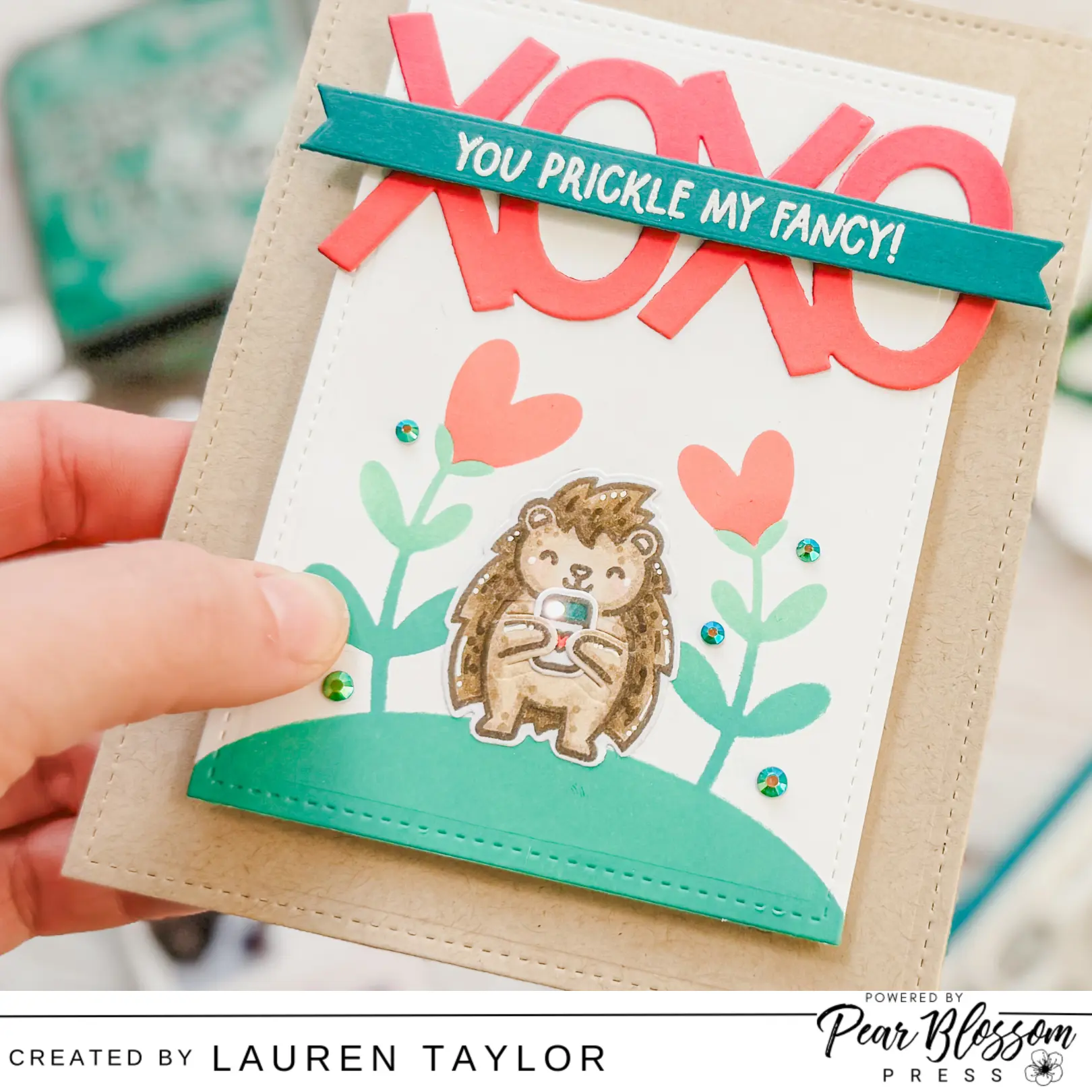 You Prickle My Fancy One Light Card