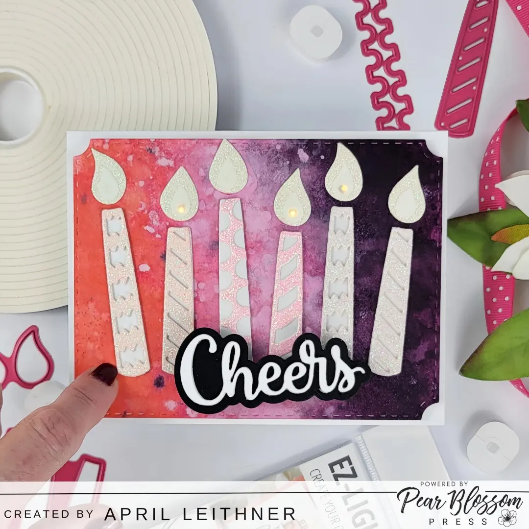 Candle Light Up Card with EZ Lights