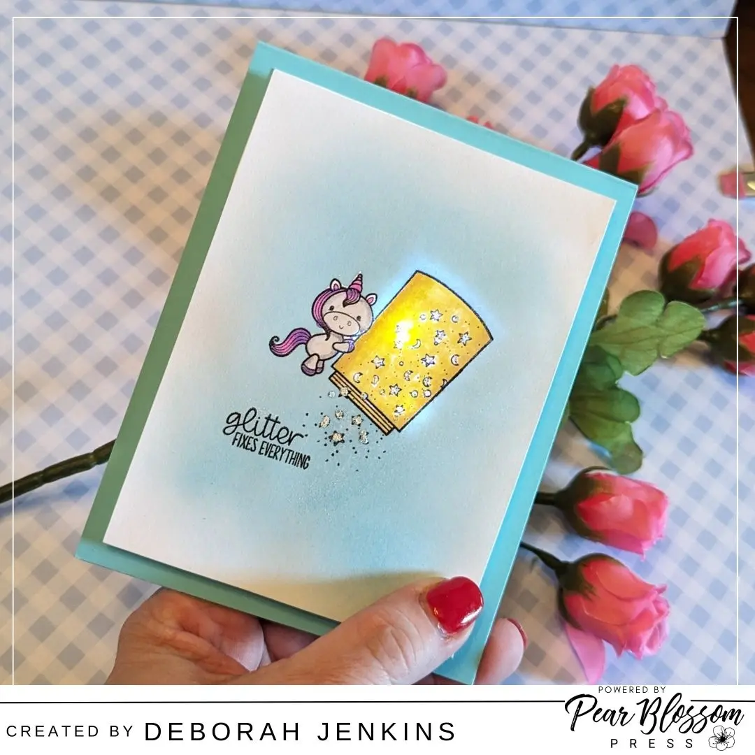 Glitter Fixes Everything… especially when it LIGHTS UP! with @DebbieJsCraftingCorner