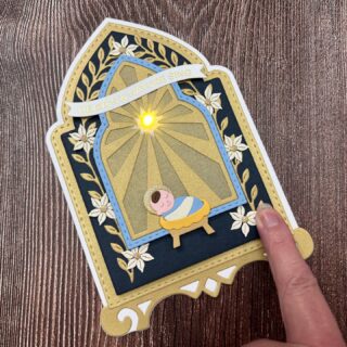 Create a Light up Nativity card with EZ Lights

Cheryl (aka Artsy Island Girl) here, sharing how to Create a Light up Nativity card with EZ Lights. This 5" x 7" card has a unique card base and the light up feature creates a perfect addition to this Nativity Holiday card. Ad The Card base and die cut details are created using the Divine Arch Card creator and Nativity Blessings die set. EZ lights are used for the Light Up feature with Gold Vellum used for the Rays and White Vellum used for the star allowit the light from the EZ lights to shine through....

https://pearblossompress.com/create-a-light-up-nativity-card-with-ez-lights/?utm_source=instagram-business&utm_medium=jetpack_social