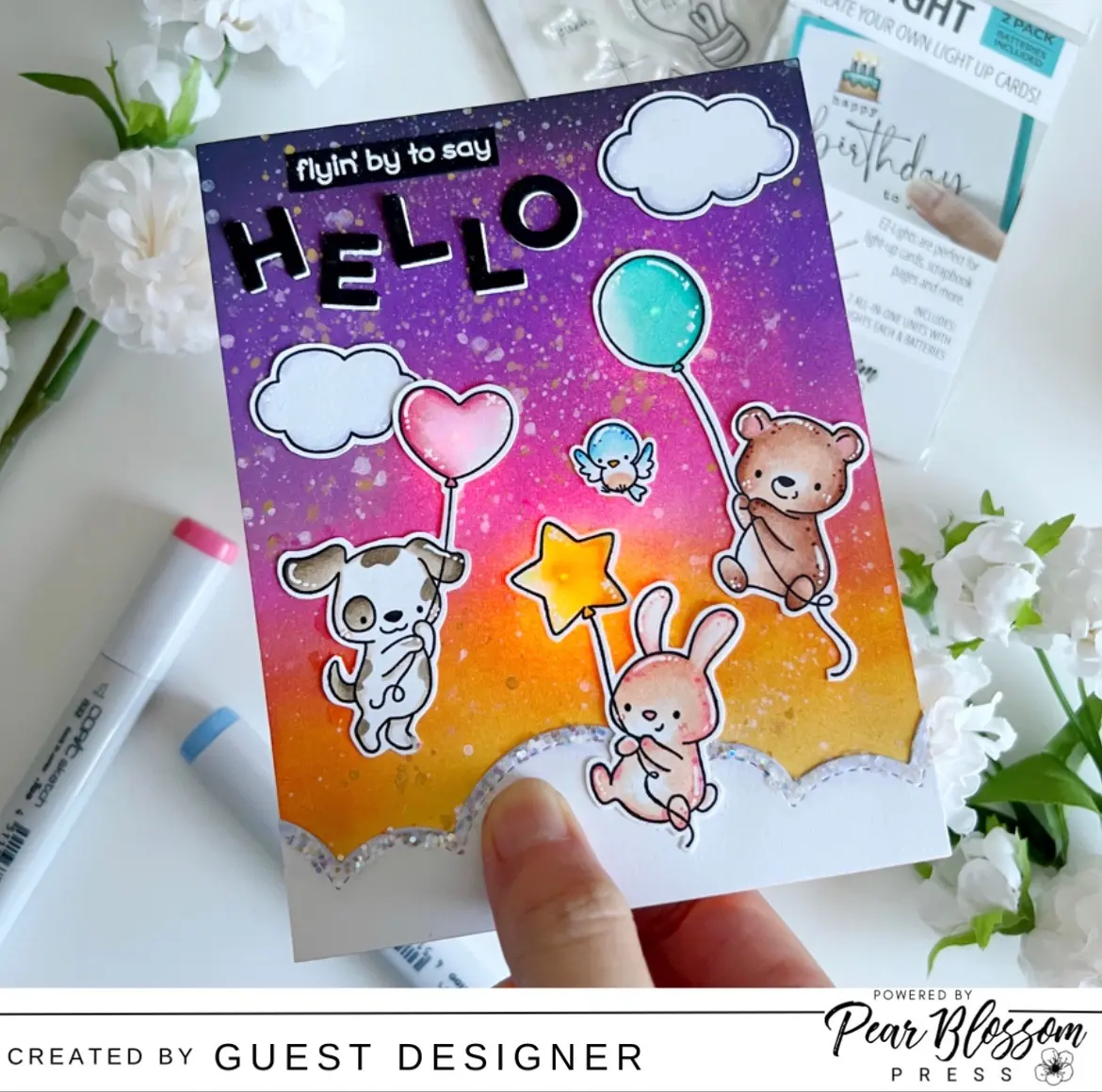 Hello from Guest Designer Lidya!