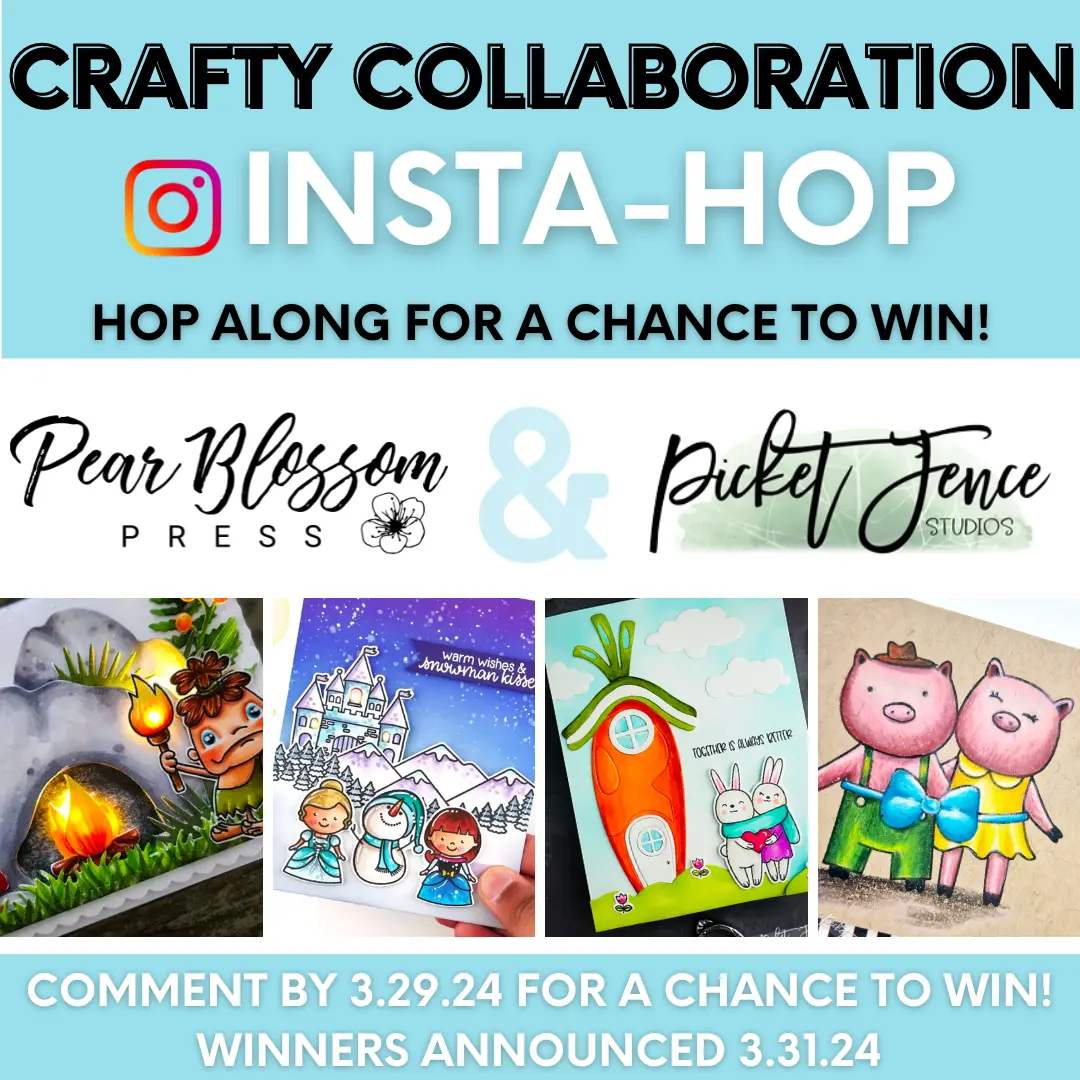 Pear Blossom Press and Picket Fence Studios Instagram Hop!