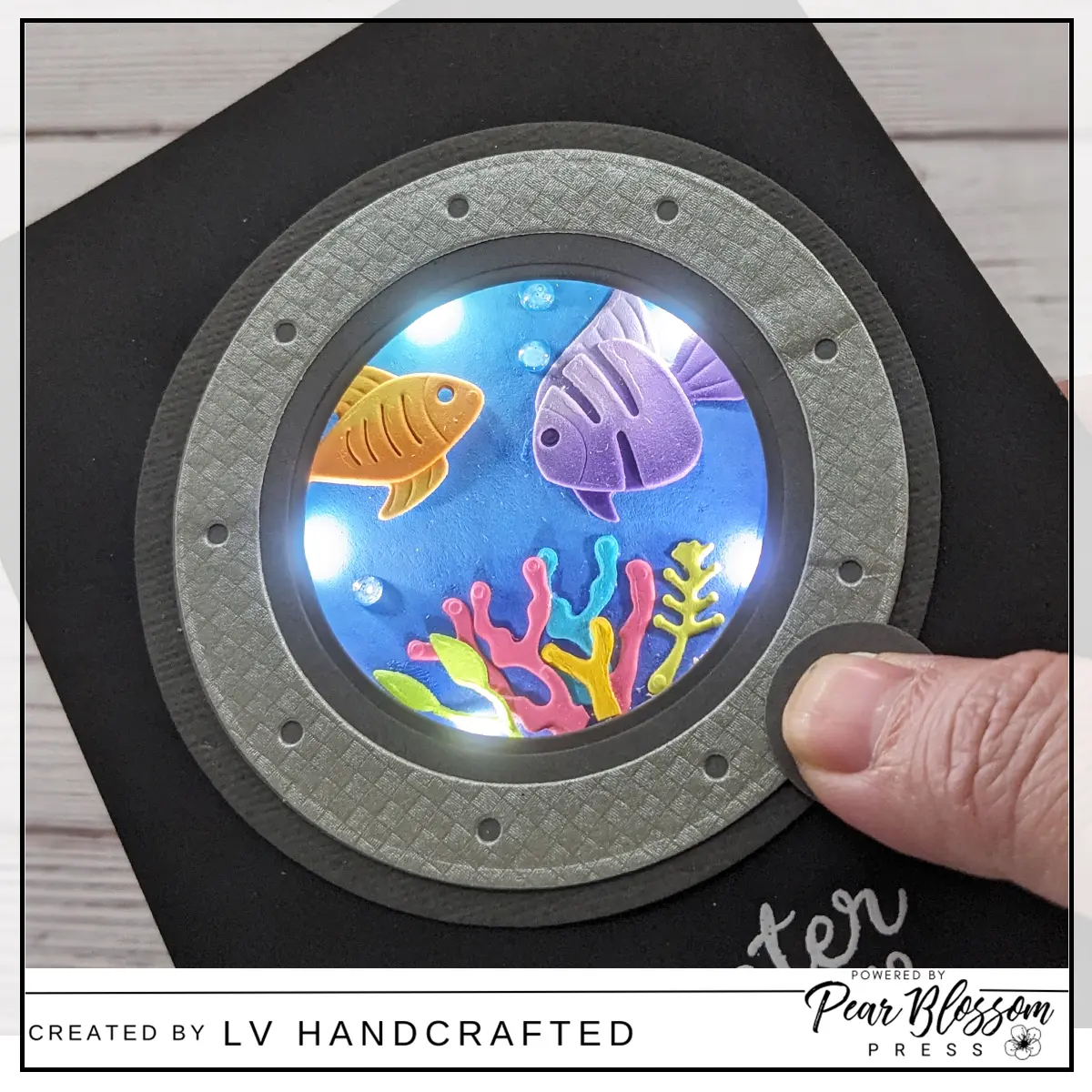 Under The Sea – A Fun Masculine Card