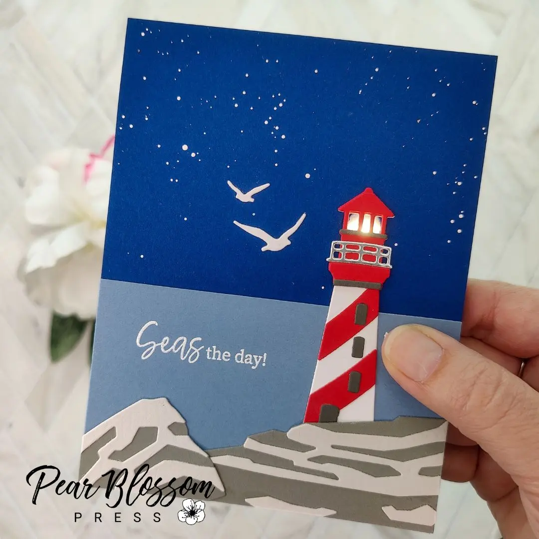 Lighthouse One Light Card