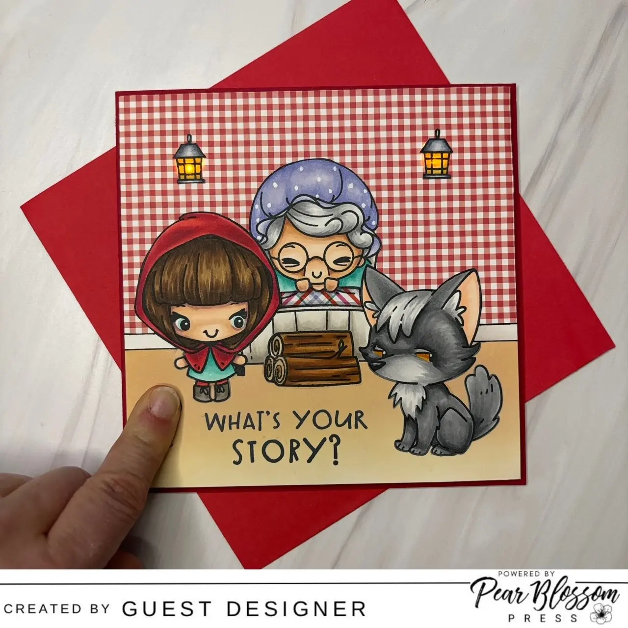 Making a Square Light-up Card with Guest Designer Samantha