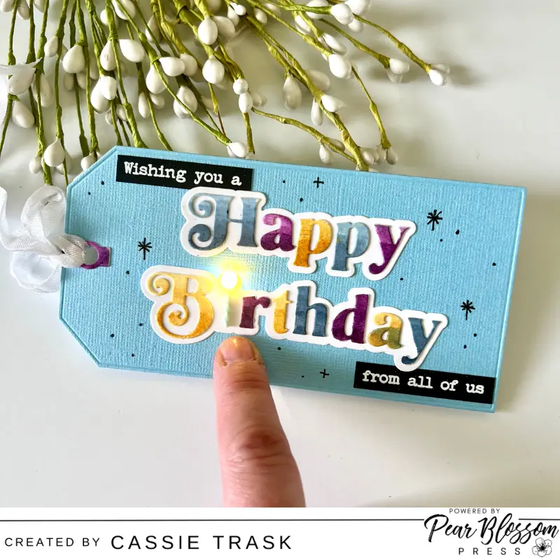 A Birthday Tag Using the One Light