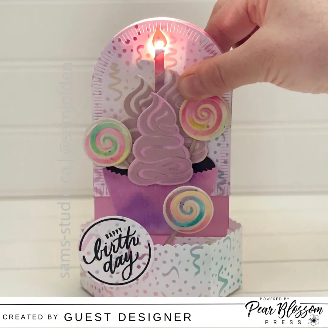 3D Light-up Birthday Card with Guest Designer Sam!