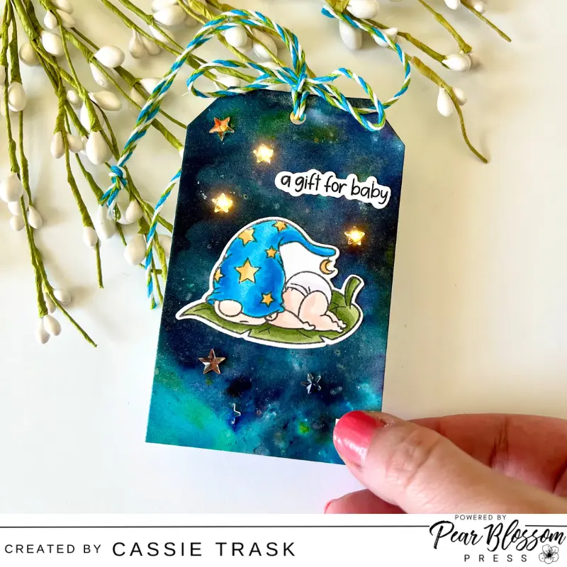 A Baby Tag using the EZ Light