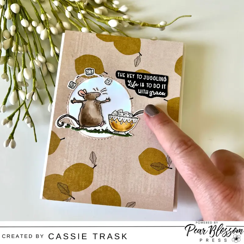 A Halo Light Encouragement Card