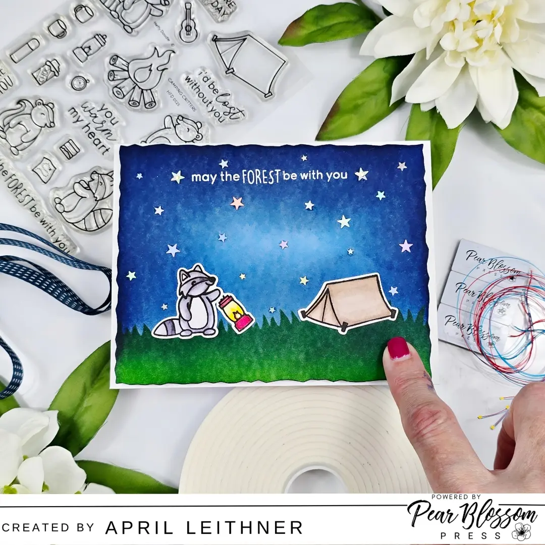 Camping Critters with an EZ Light