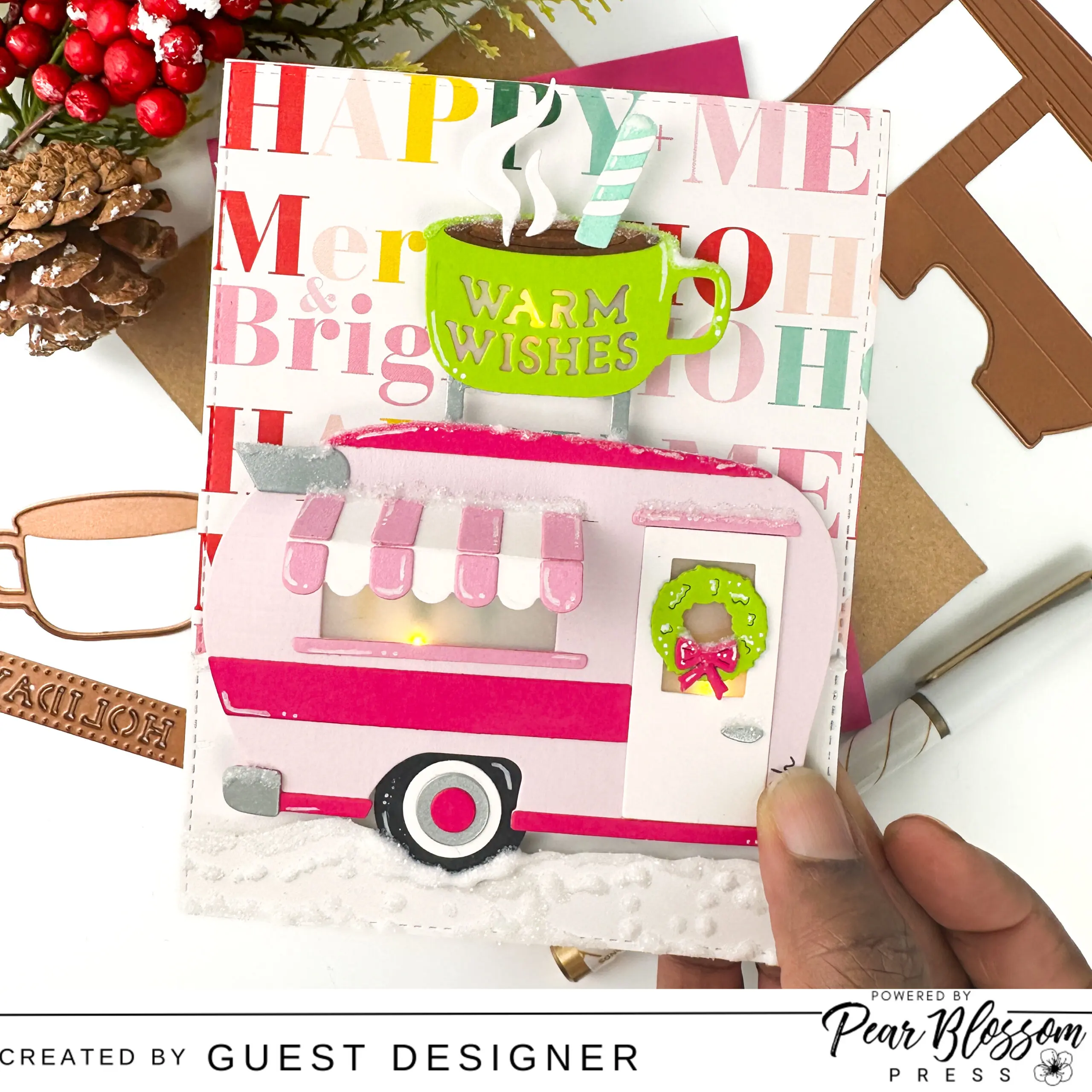 Warm Holiday Wishes with Guest Designer Tiffany Pryce Russom