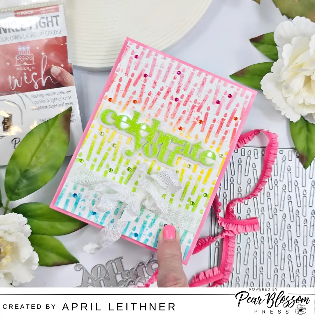 Twinkling Celebrate You Card