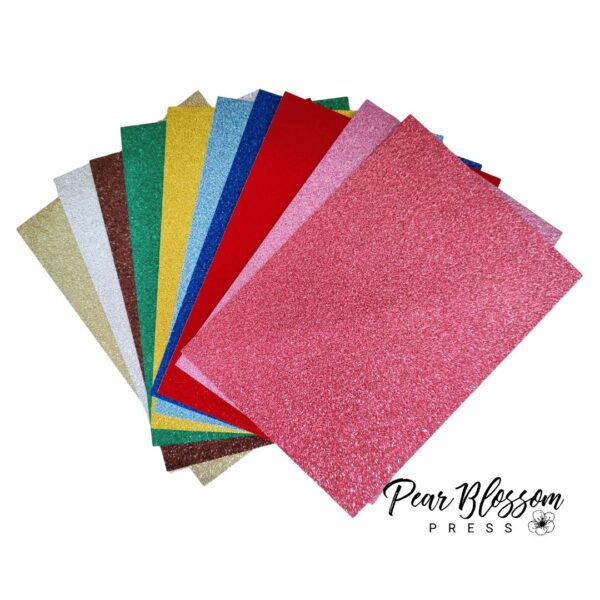 Glitter & Mirror Cardstock Mix (20 pack) - Image 3