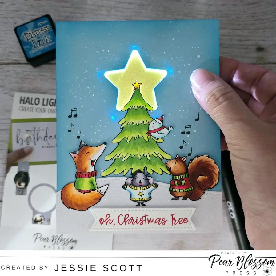 Oh halo light Christmas tree!