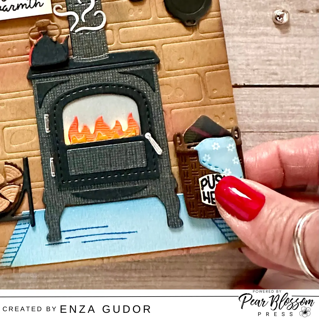 Warm and Cozy Card with EZ Light