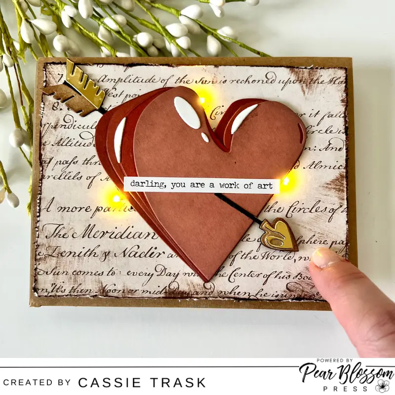 An EZ-Light Valentine’s Day Card