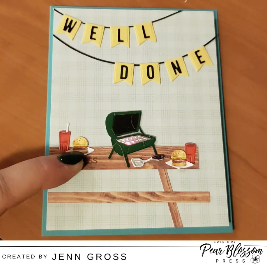 Well Done!  On Light Card