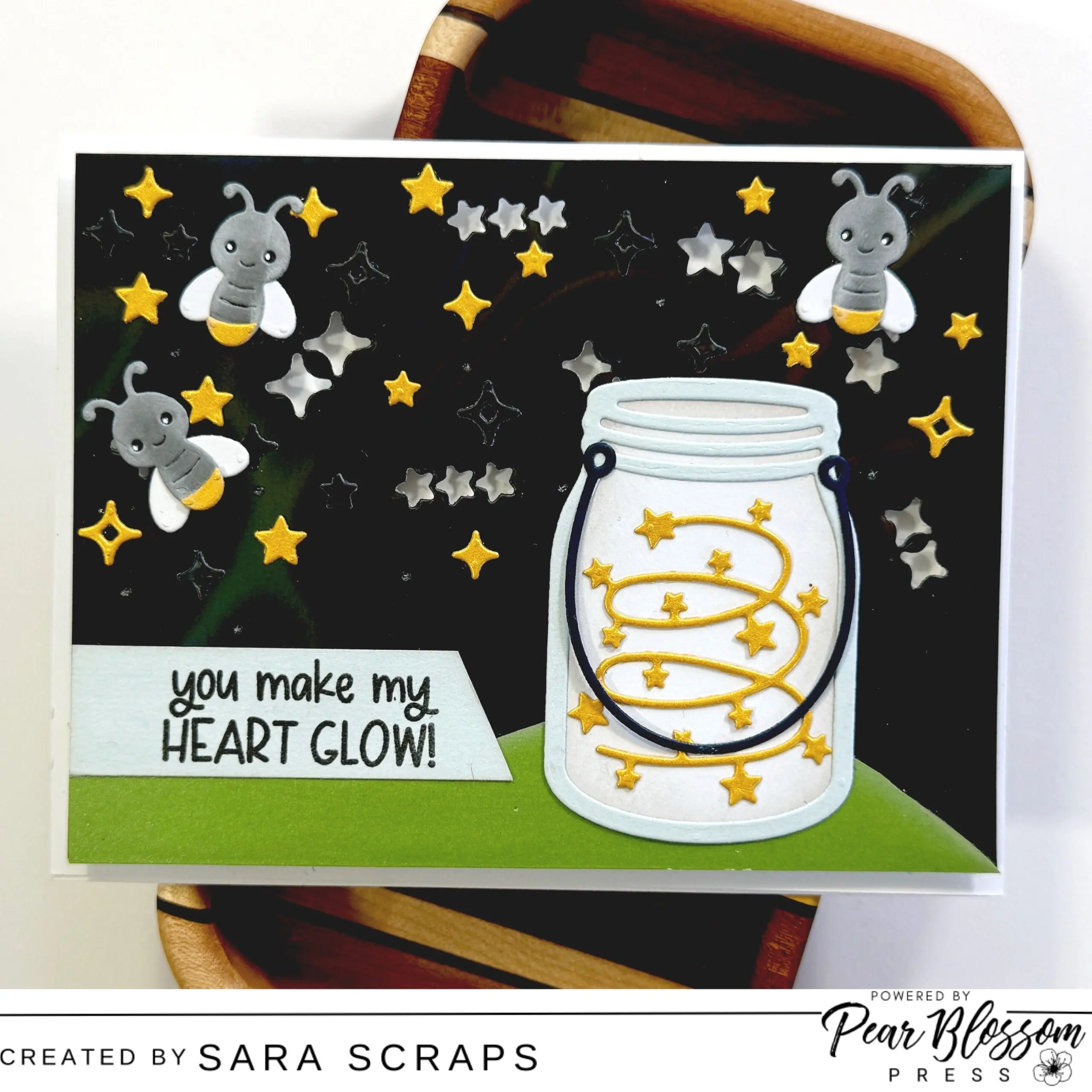 Cute Summer Light-Up Card With Sara