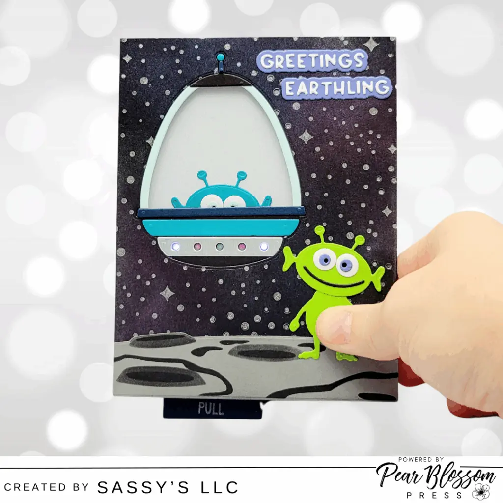 Pearblossom Press - Tiny Alien Birthday Magic: A Light-Up Pop-Up