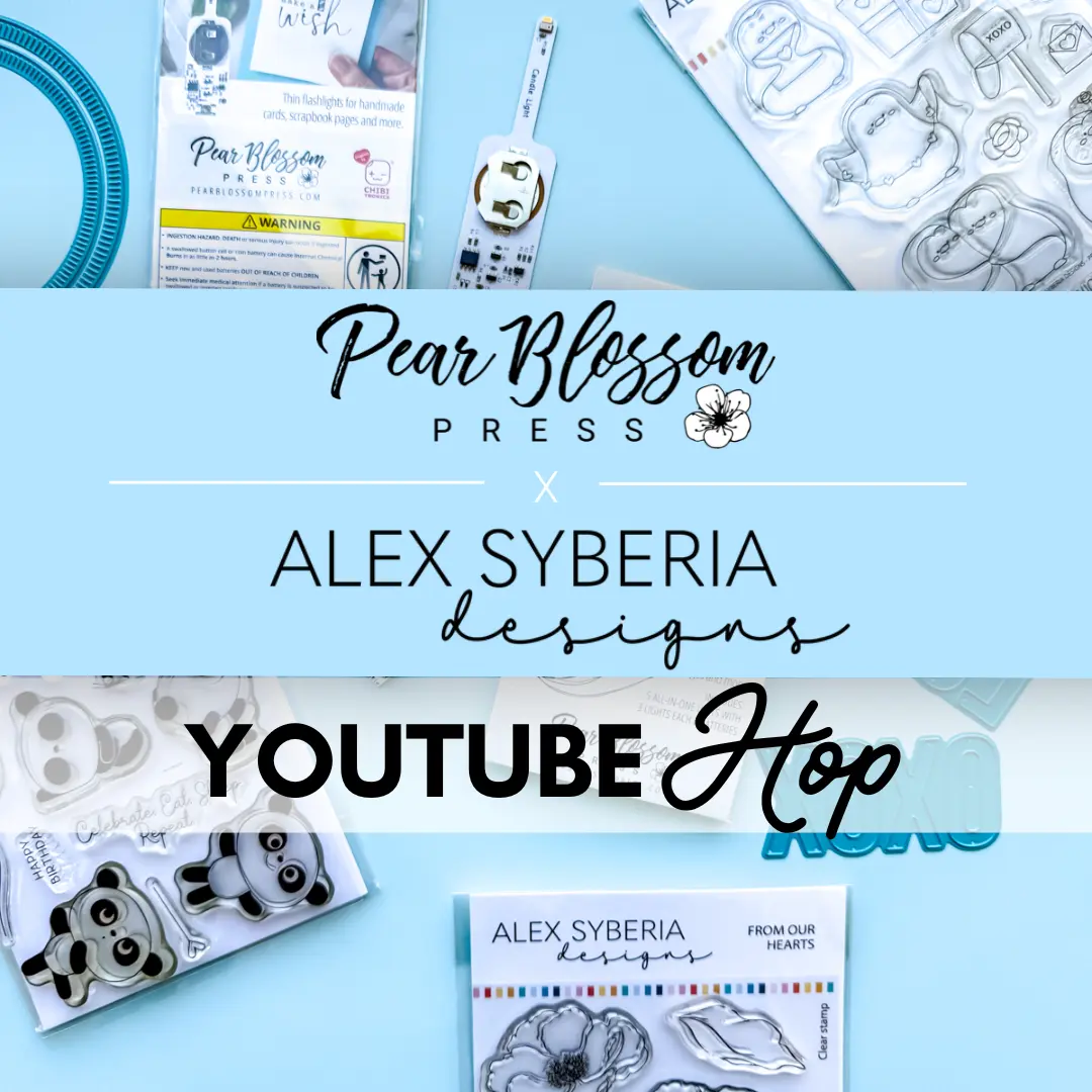 Pear Blossom Press and Alex Syberia Designs YouTube Hop Winner!