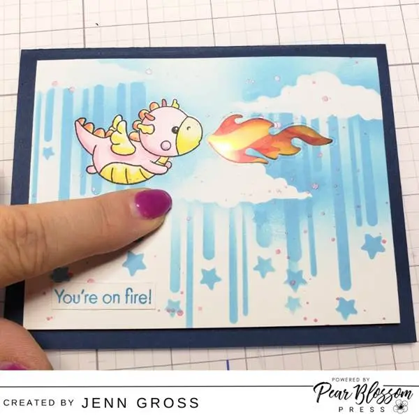 Sparking of Joy! One-Light Light-up Card