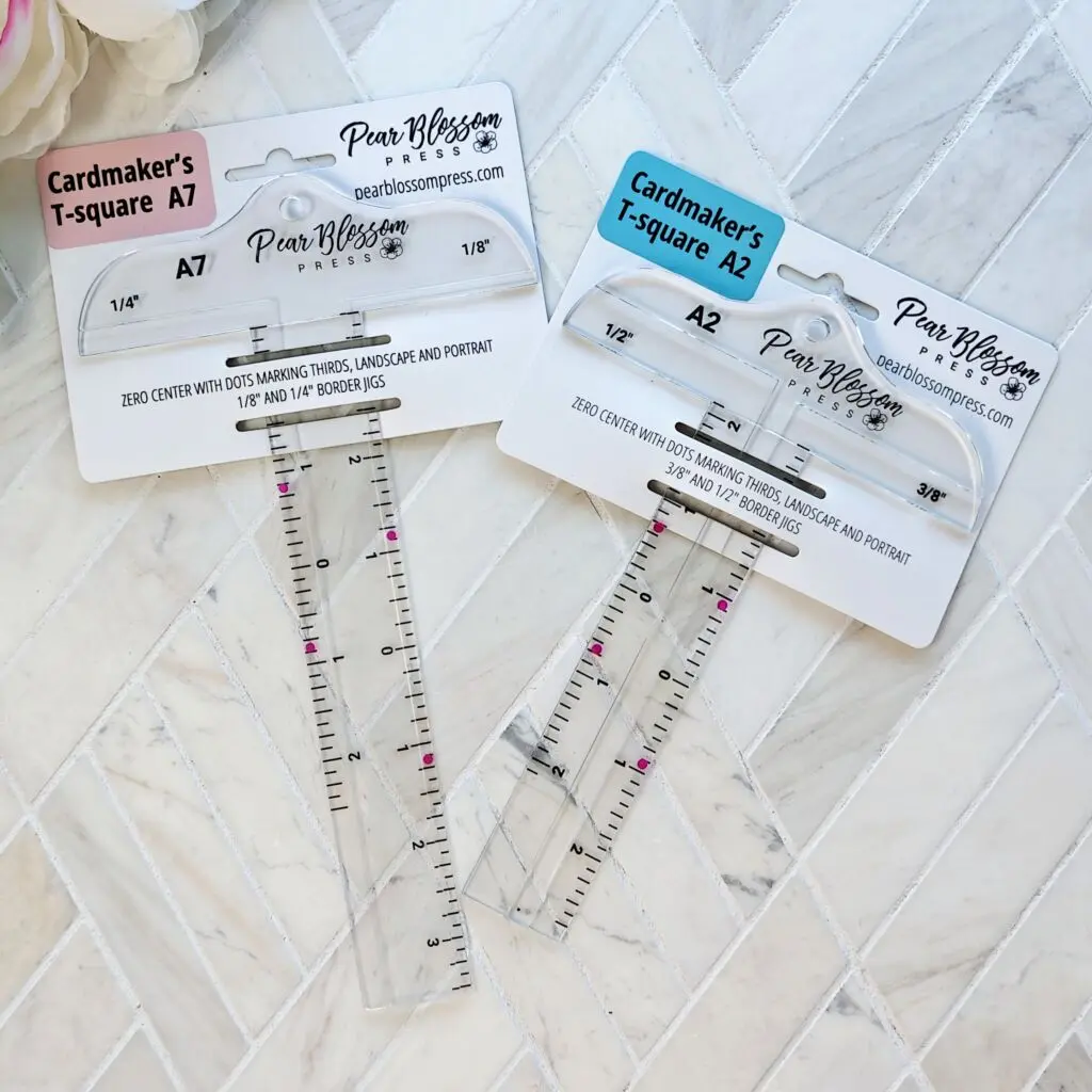 T Ruler Card Making Pearblossom Press - Cardmaker’s T-square