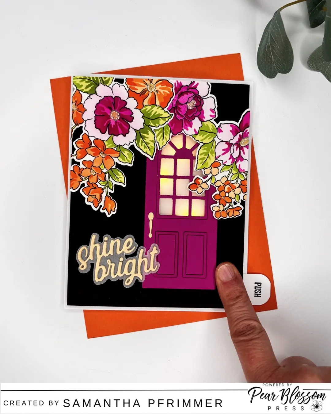 Brightly Lit Doorway with EZ Lights