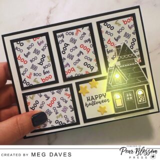 This haunted house has a little extra glow! 👻🏚️✨

I used EZ-Lights from Pear Blossom Press to illuminate three different spots on the house—and all three lights are powered by one battery pack. It’s such a fun way to take a Halloween card from cute to completely magical!

I paired the Pear Blossom Press stamp and die bundle with a few goodies from Catherine Pooler Designs and Crafty Stamp Co. Then I tucked the lights and wires behind the card layer with foam tape. You’d never know what’s hiding back there!

Want to see how it all came together? Head over to the Pear Blossom Press blog and watch the video!

#PearBlossomPress #EZLights